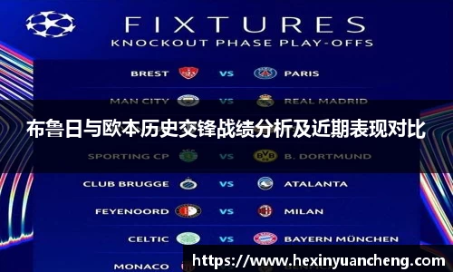 布鲁日与欧本历史交锋战绩分析及近期表现对比