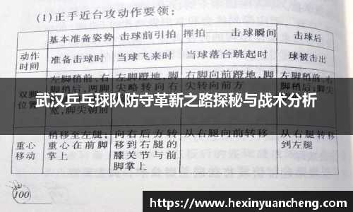 武汉乒乓球队防守革新之路探秘与战术分析